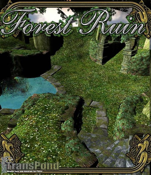 Forest Ruin by TransPond Forest Ruin by TransPond