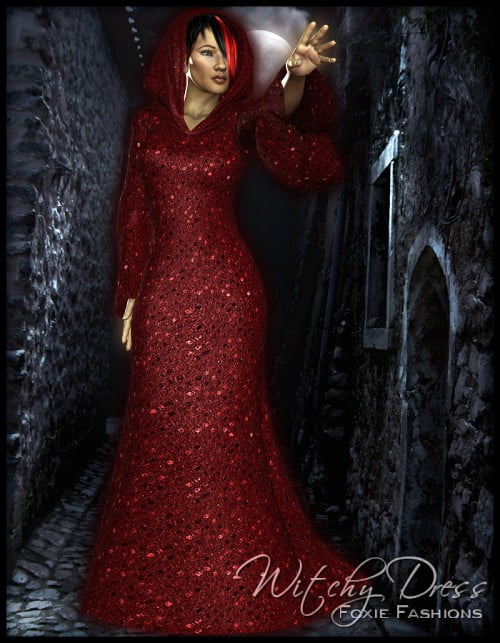 Foxie Fashions 1 for Witchy Dress