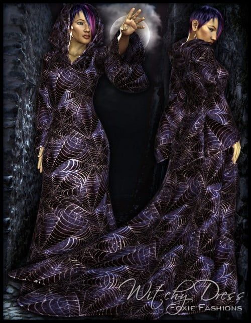Foxie Fashions 2 for Witchy Dress