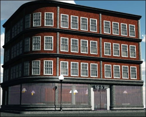 Cafe Day & Night (Poser & OBJ)