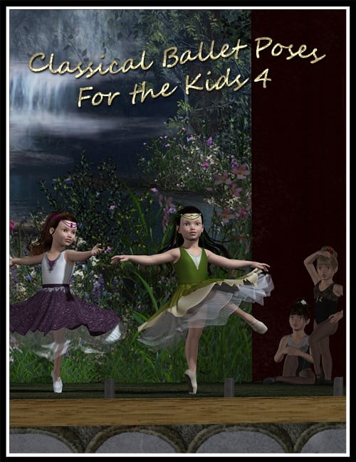 Classical Ballet Poses for The Kids 4