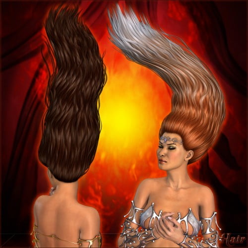 Fire Goddess Hair