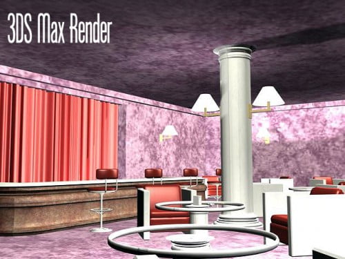 Cafe Day & Night (Poser & OBJ)