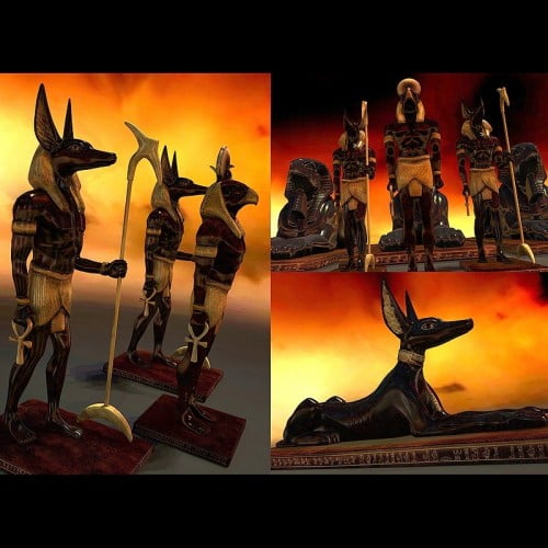 Egyptian Statues (Poser Version)