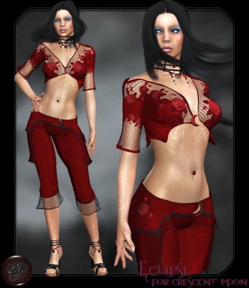 Eclipse for Crescent Moon