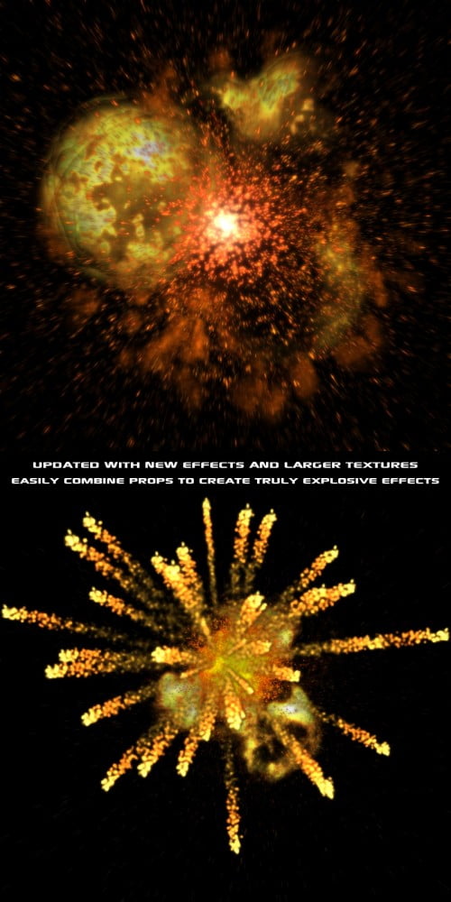 Pyrotechnica for Poser