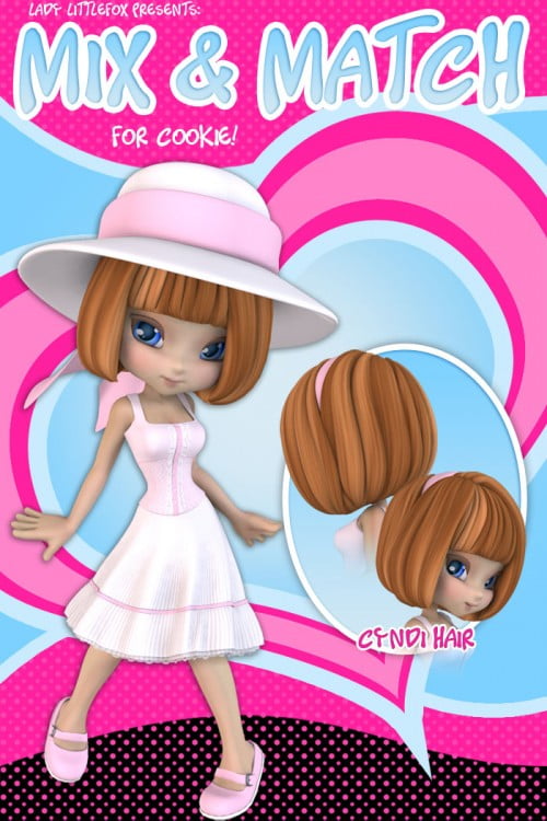 Cookie Mix & Match: Cyndi Hair