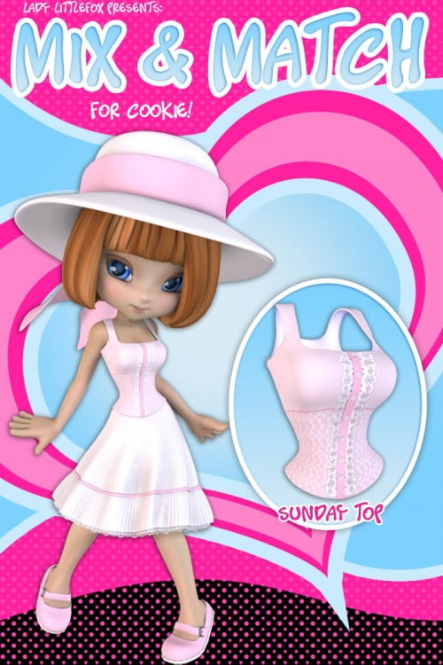 Cookie Mix & Match: Sunday Shirt