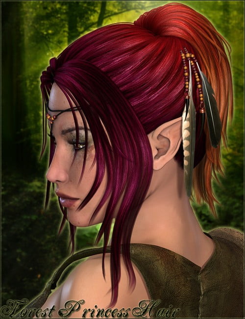 Forest Princess Hair