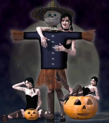 Bewitching Pinup Poses and Props Bundle