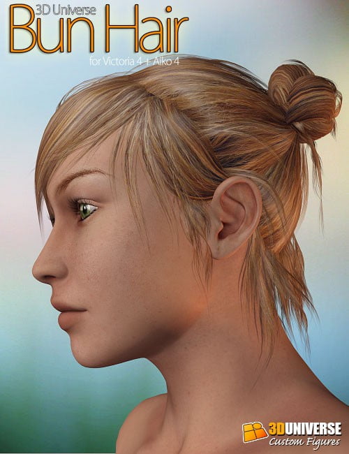 V4A4 Bun Hair