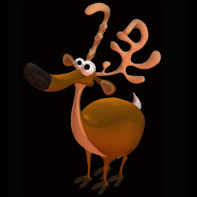 Toon Reindeer