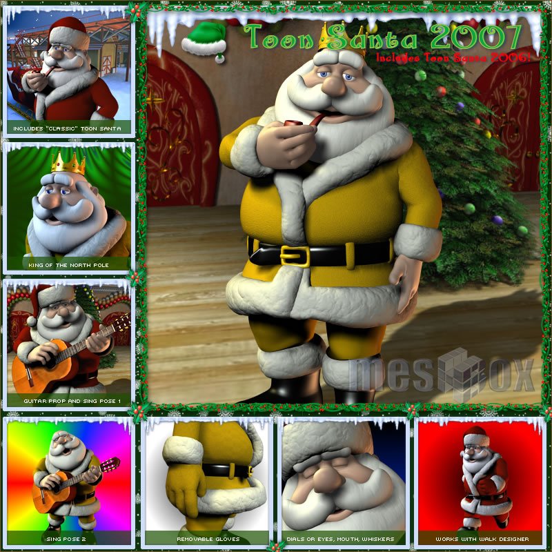 Toon Santa 2007 - King of the North Pole - Includes Classic!