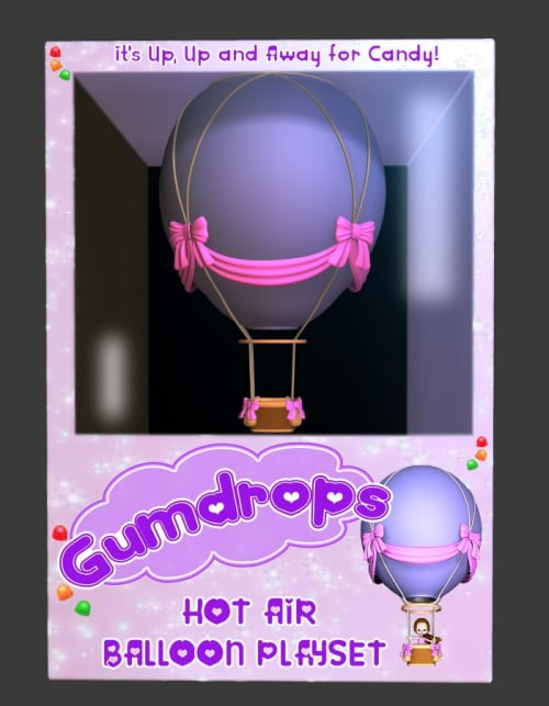 Gumdrops Playset: Hot Air Balloon