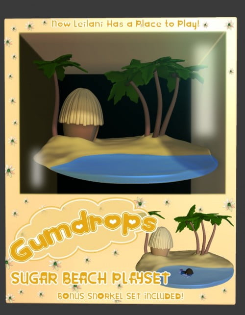 Gumdrops Playset: Sugar Beach
