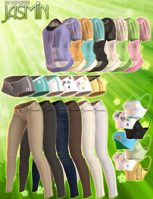 Jasmin for Genesis (Bundle)