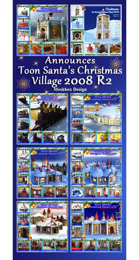 Toon Santa's Christmas Village 2008 R2