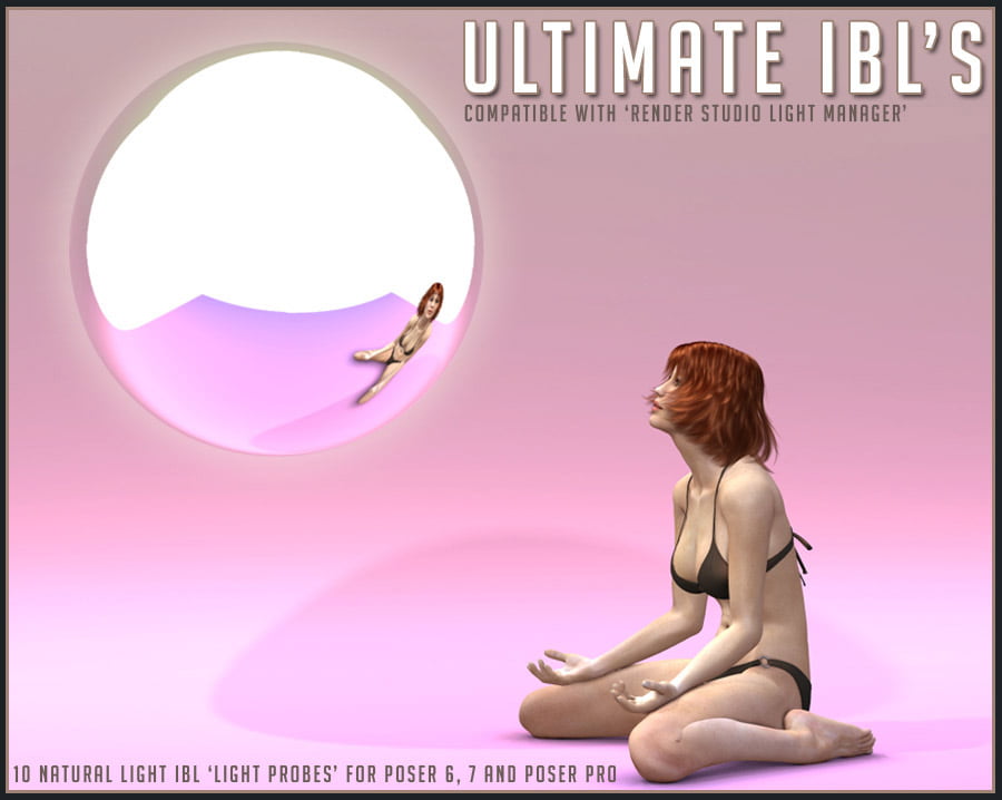 Ultimate IBL’s For Poser ‘and’ Render Studio Set 1