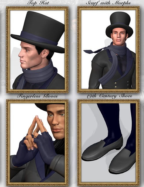 19th Century Accessory Pack for Michael 3.0