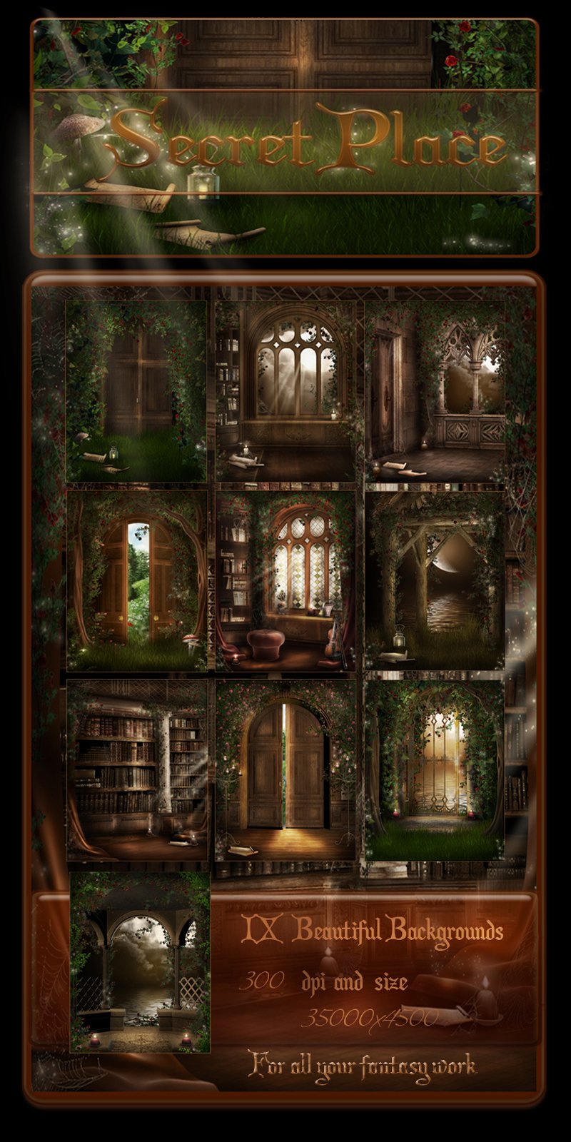 Secret Place backgrounds