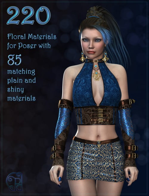 Pd-Floral Poser Materials