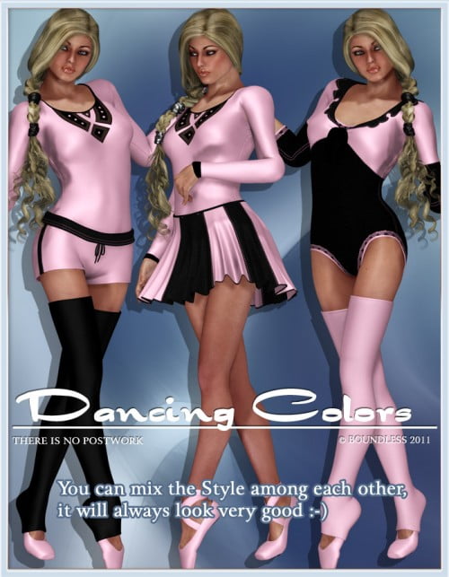 Dancing Colors for "Ballet V4"