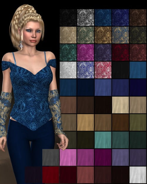 Pd-Floral Poser Materials