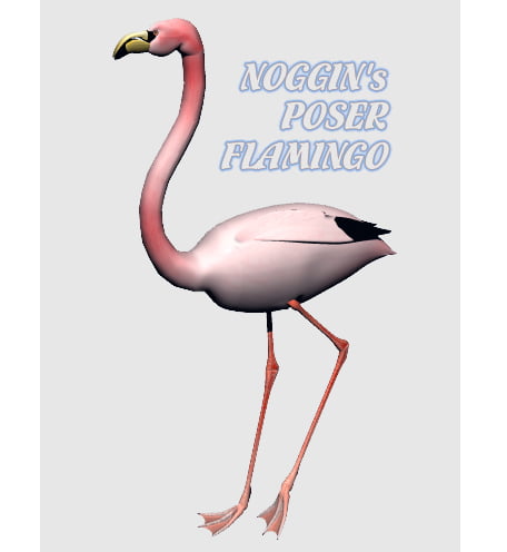 Noggin's Poser Flamingo