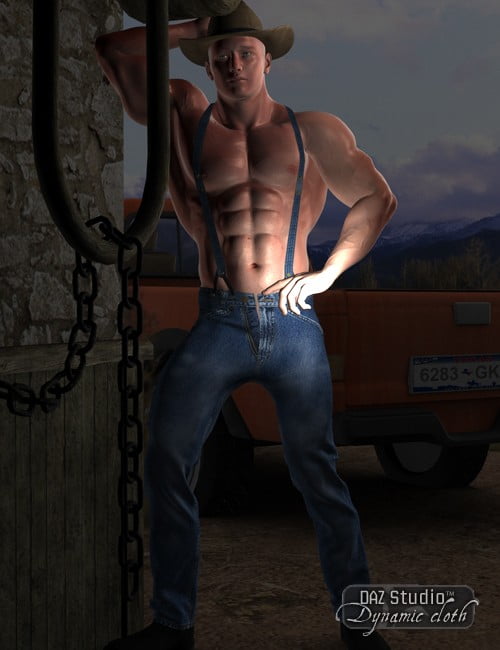 Dynamic M4 Jeans Suspenders