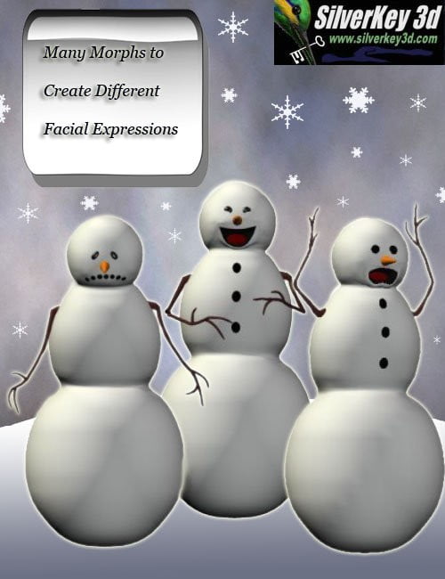 Expressive Snowman