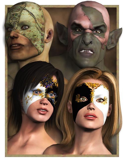 Morphing Face Masks