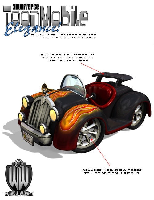 3D Universe ToonMobile - Elegance!