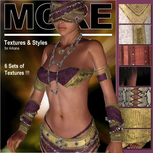 MORE Textures & Styles for Arkana
