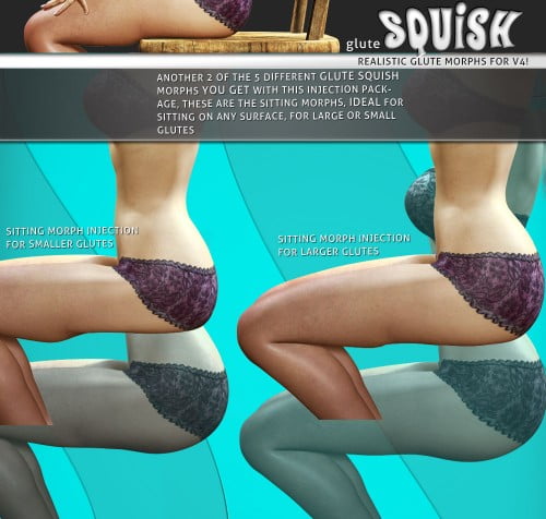 i13 SQUISH glute morphs for V4