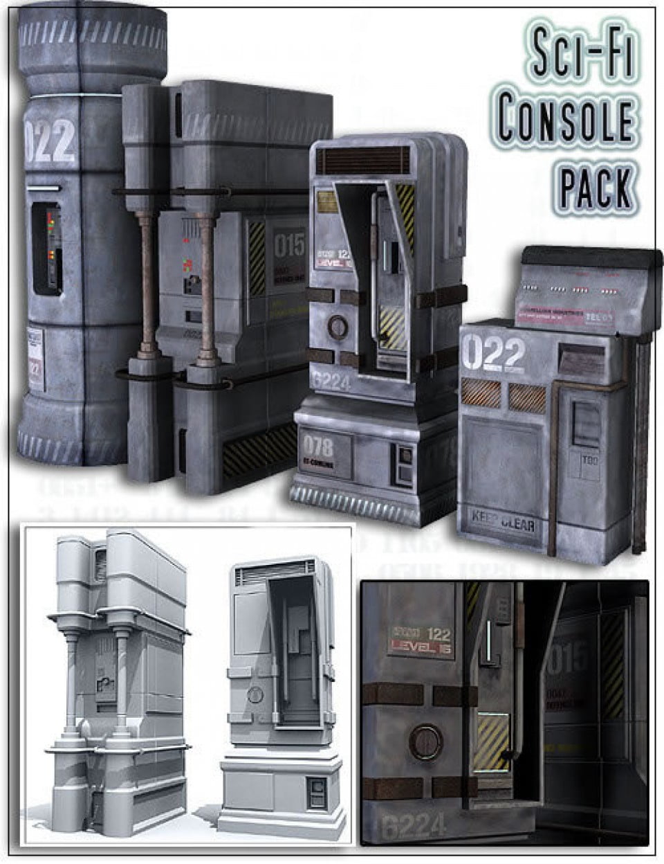 Sci-Fi Console pack