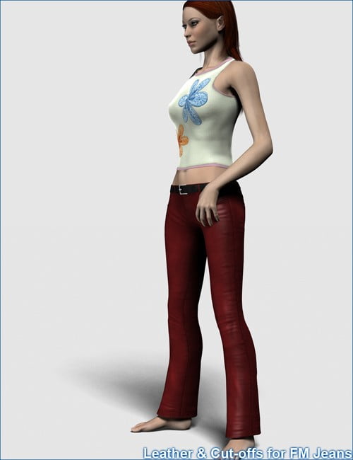 Leather and Cut-offs for FM Jeans