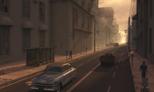 Movie Sets, City Block One