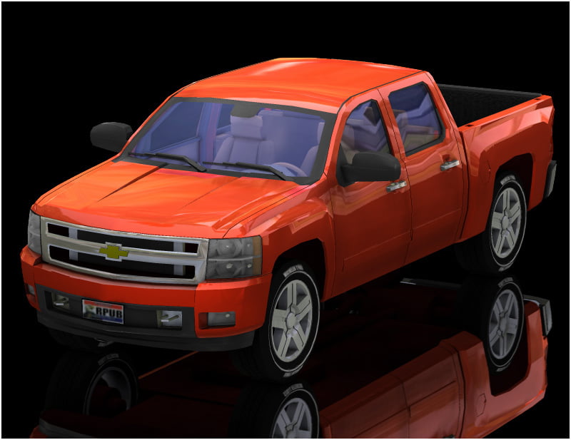 Silverado Truck 2007 (Poser, Vue, 3ds, Lwo & Obj)