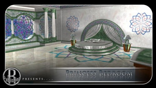 Princess Bedroom (Poser & OBJ)