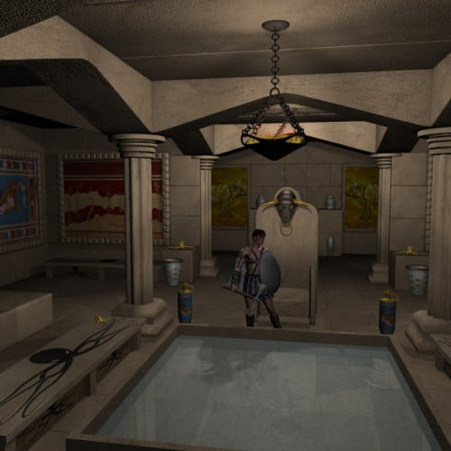 Megalithic Rooms Set1 - The Bull Kings Throne