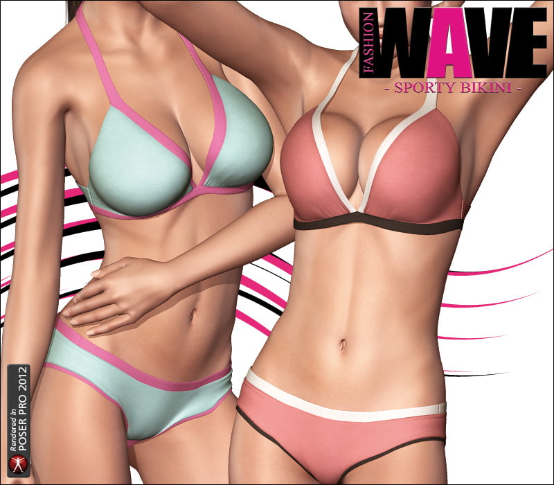 FASHIONWAVE Sporty Bikini V4 A4 G4