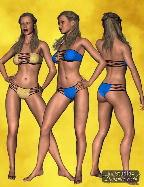 Dynamic Bikini for DAZ Studio Dynamic Bikini for DAZ Studio
