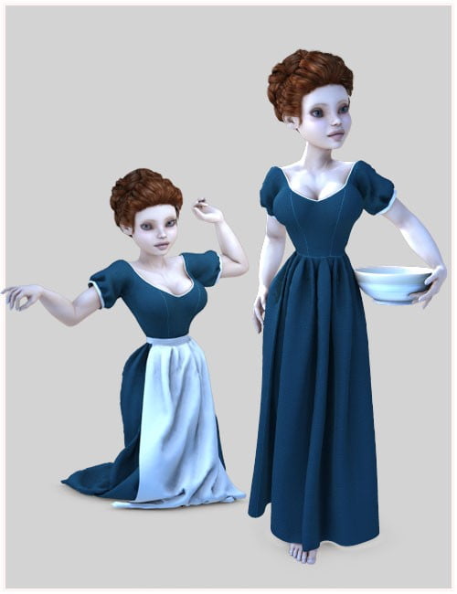 Dynamic Peasant Clothing Bundle