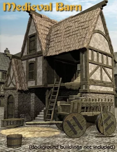 medieval-barn-for-daz-studio