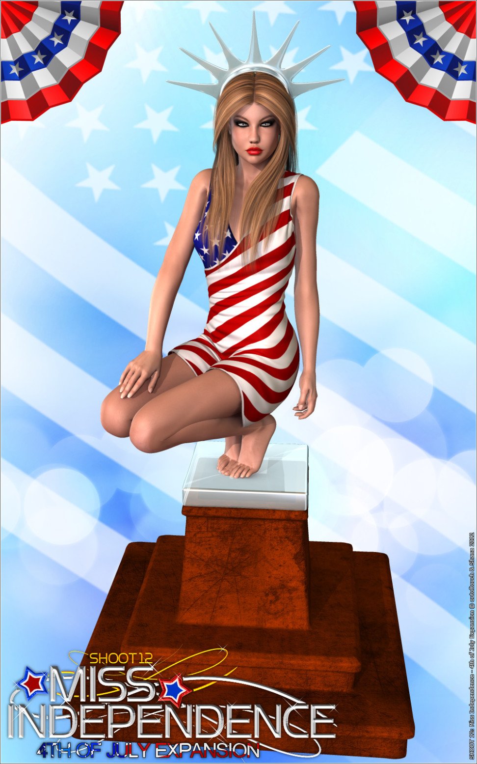 SHOOT 12: Miss Independence - 4th of July AddOn 1