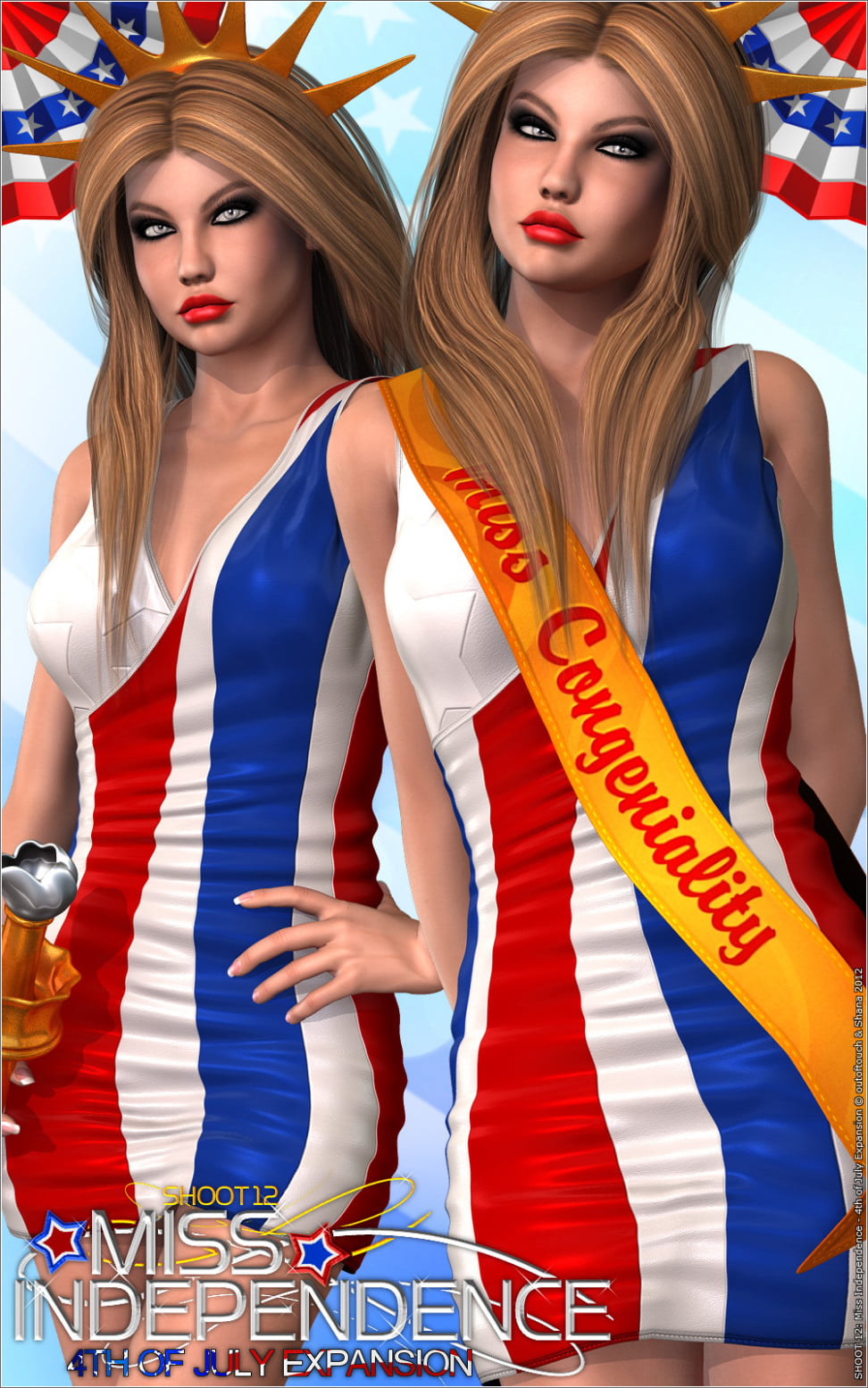 SHOOT 12: Miss Independence - 4th of July AddOn 2