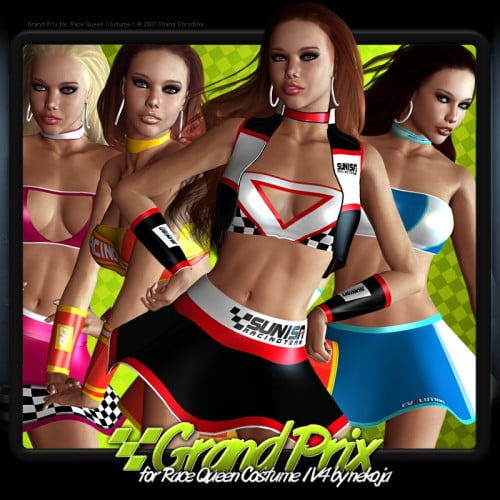 Grand Prix for Race Queen Costume 1