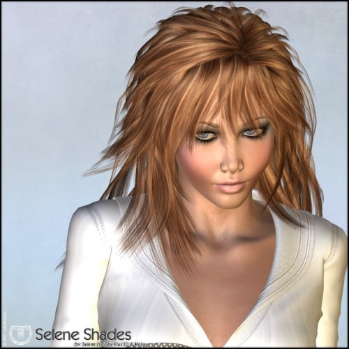 ?Selene Shades? Textures for Selene Hair by Plus3d & Mairy