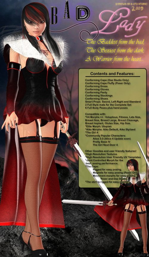 Bad Lady V4 A4 G4 Elite 3d Stuff Community