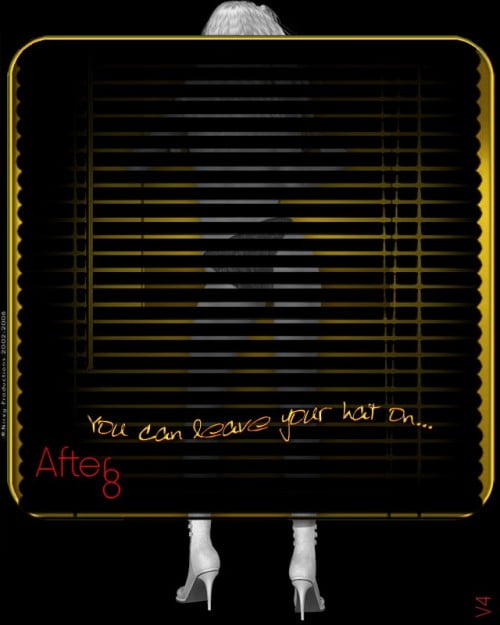 After 8...You can leave your hat on... After 8...You can leave your hat on...